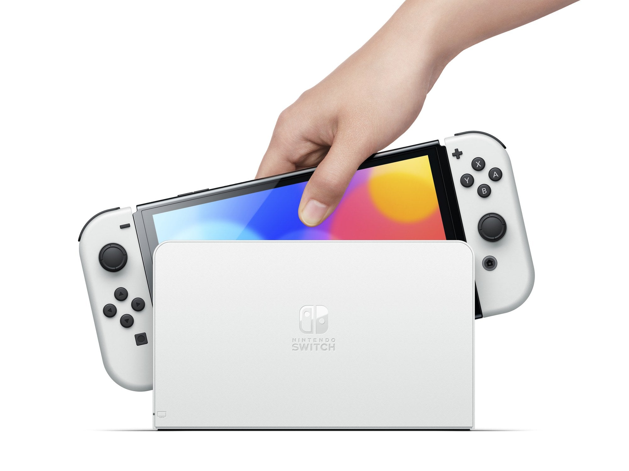 Nintendo Switch OLED 64GB 7" Bianco/nero