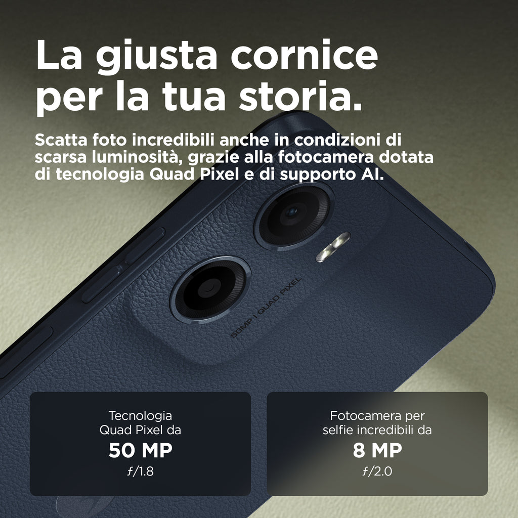 Motorola Moto G05 8+128GB 6.67" 4G Denim Blue DS ITA