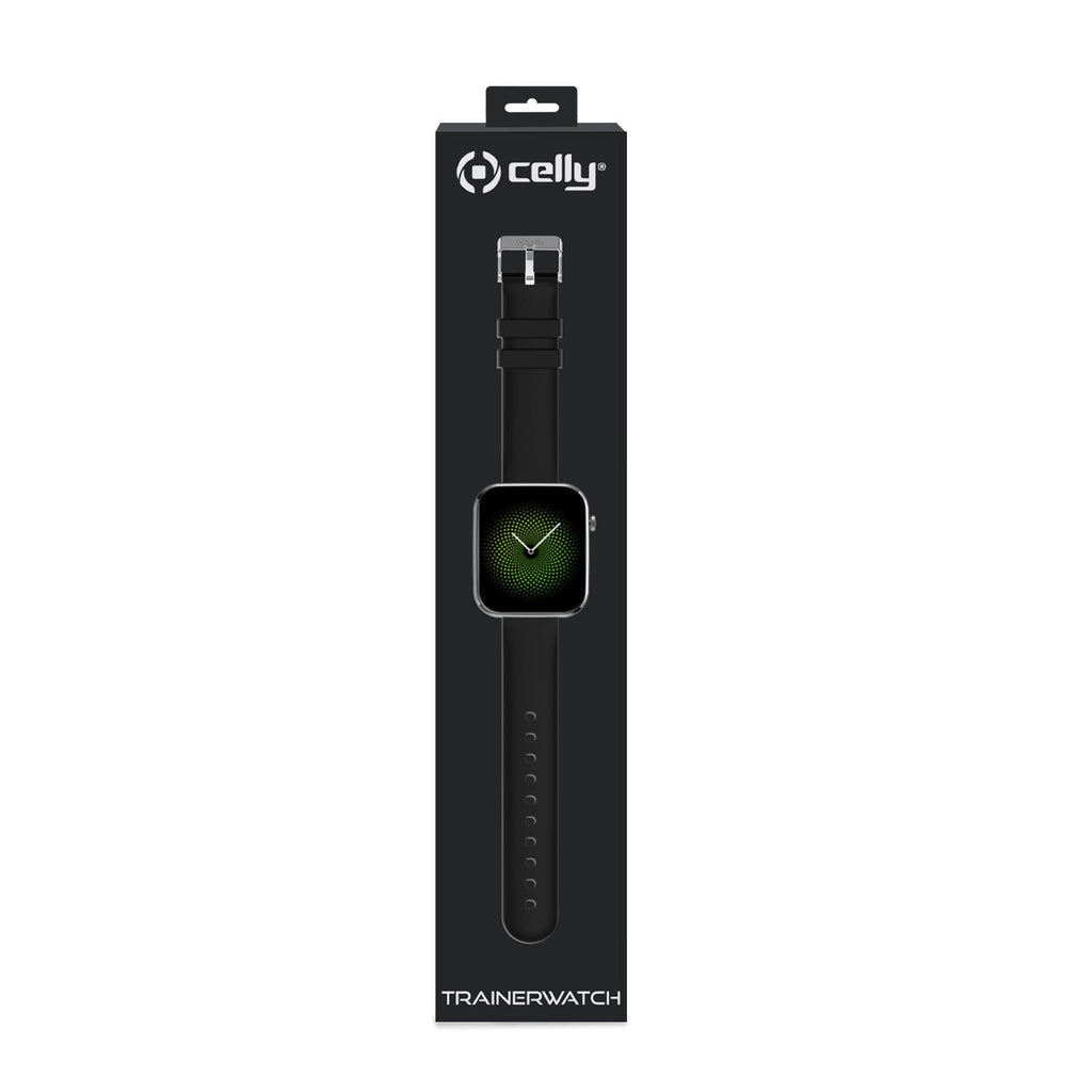 Celly Trainer Smartwatch Square Black