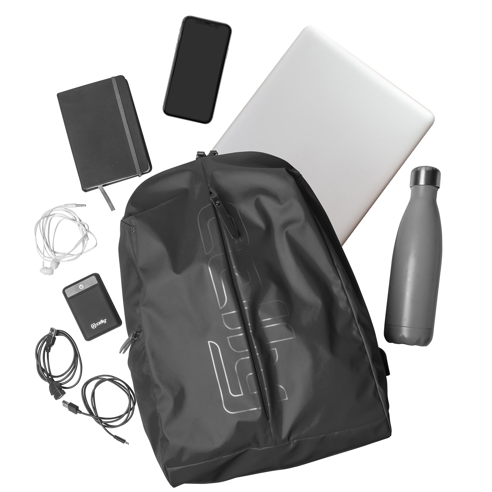 Celly Zaino Borse / Custodie Notebook - Funkyback - BACKPCK14" Black