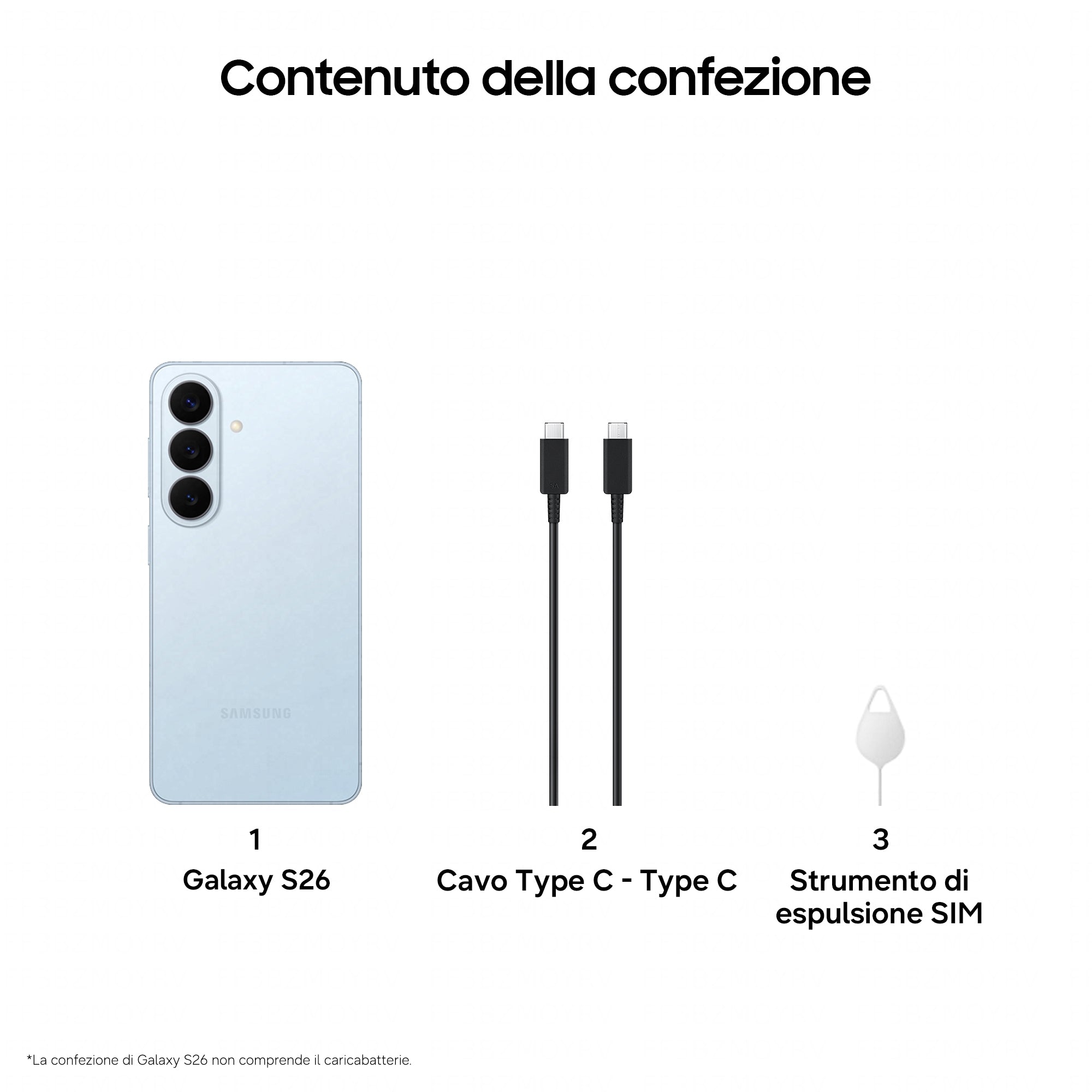 Samsung S26 12GB+256GB 5G Sky Blue SM-S942B DS
