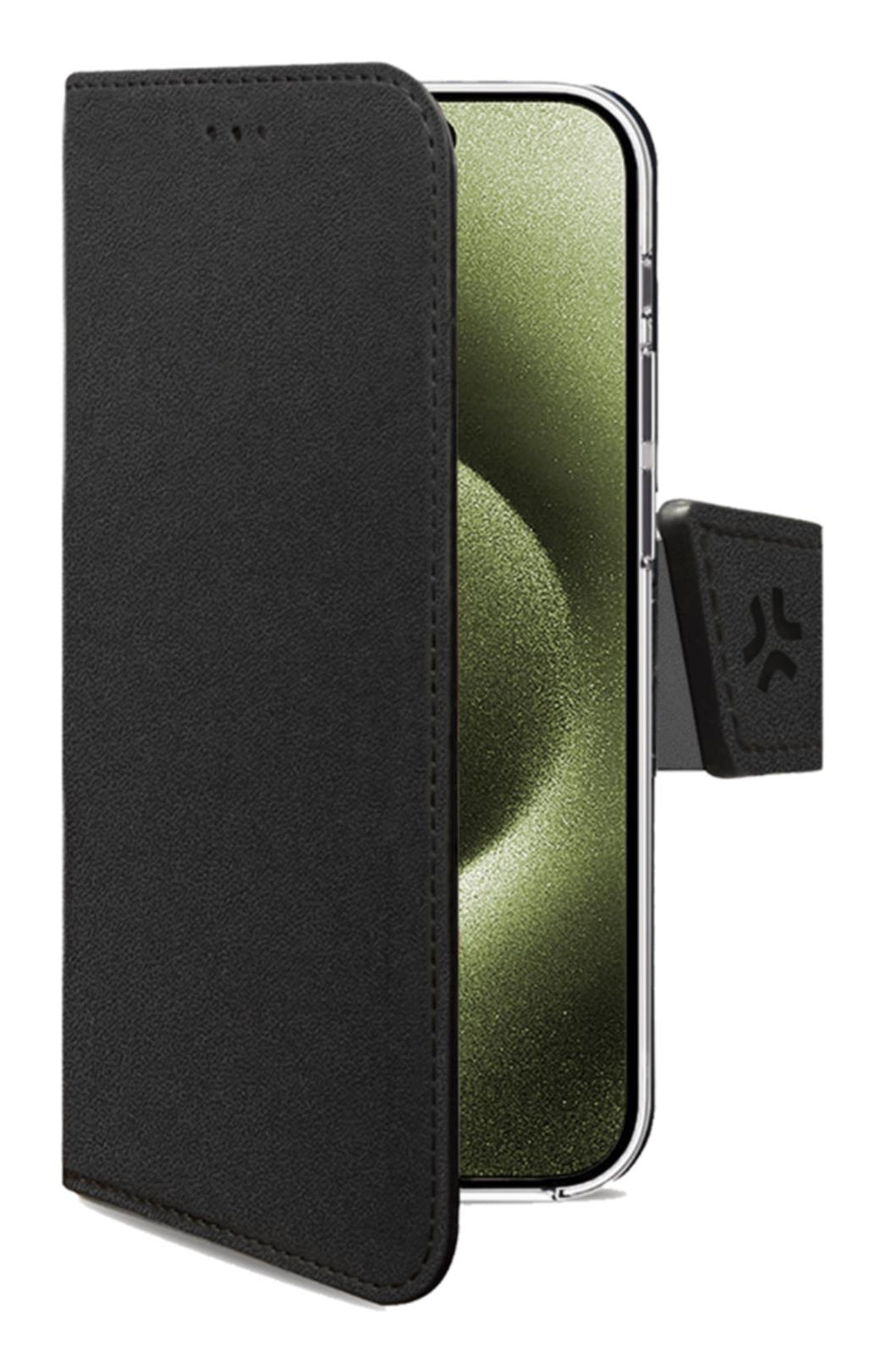 Celly Custodie - Wally - Apple iPhone 16 [iPhone 16 Cases] Black
