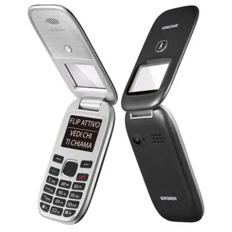 BRONDI WINDOW+ NERO TELEFONO CELLULARE BASICO