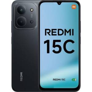 XIAOMI REDMI 15C 4+256GB 6.9" 4G MIDNIGHT BLACK DS EU