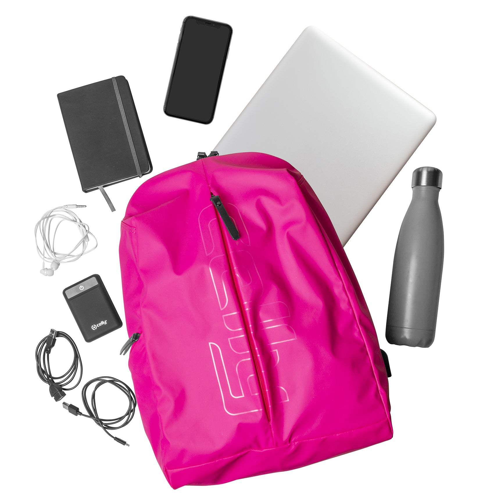 Celly Zaino Borse / Custodie Notebook - Funkyback - BACKPCK14" Pink