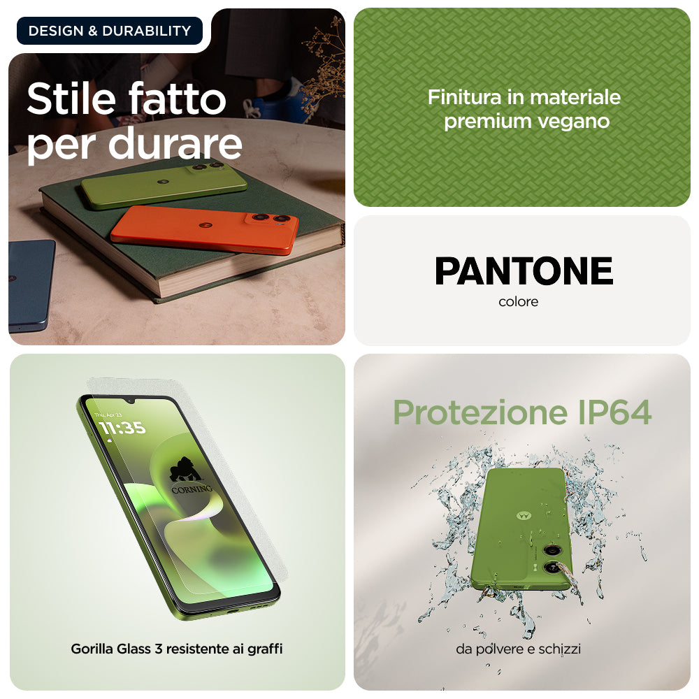 Motorola Moto G06 4+256GB 6.88" Pantone Tendril 4G DS ITA