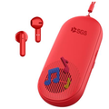 Dwave Auricolare Tws Wireless + Cassa Speaker Red Sgs