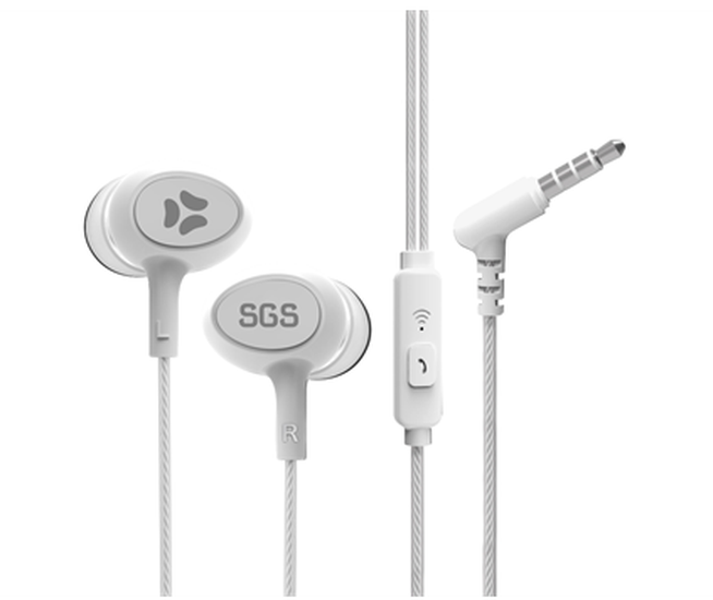 Sgs Bean Music Auricolare Stereo White