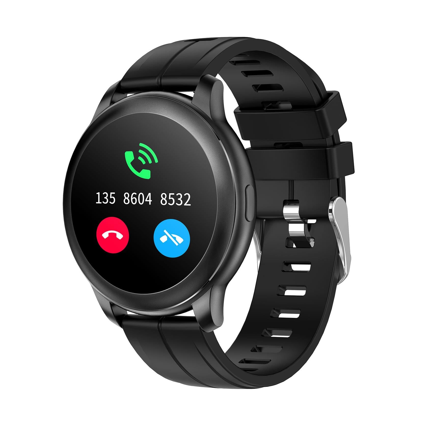 Celly Trainerround Smartwatch Black