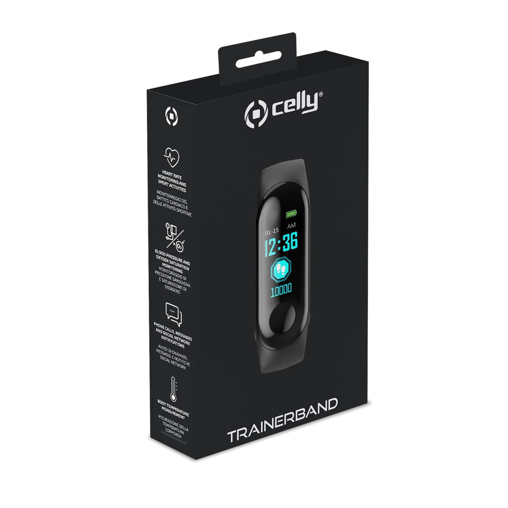 Celly Trainerbandbk - Smartwatch Ultraleggero
