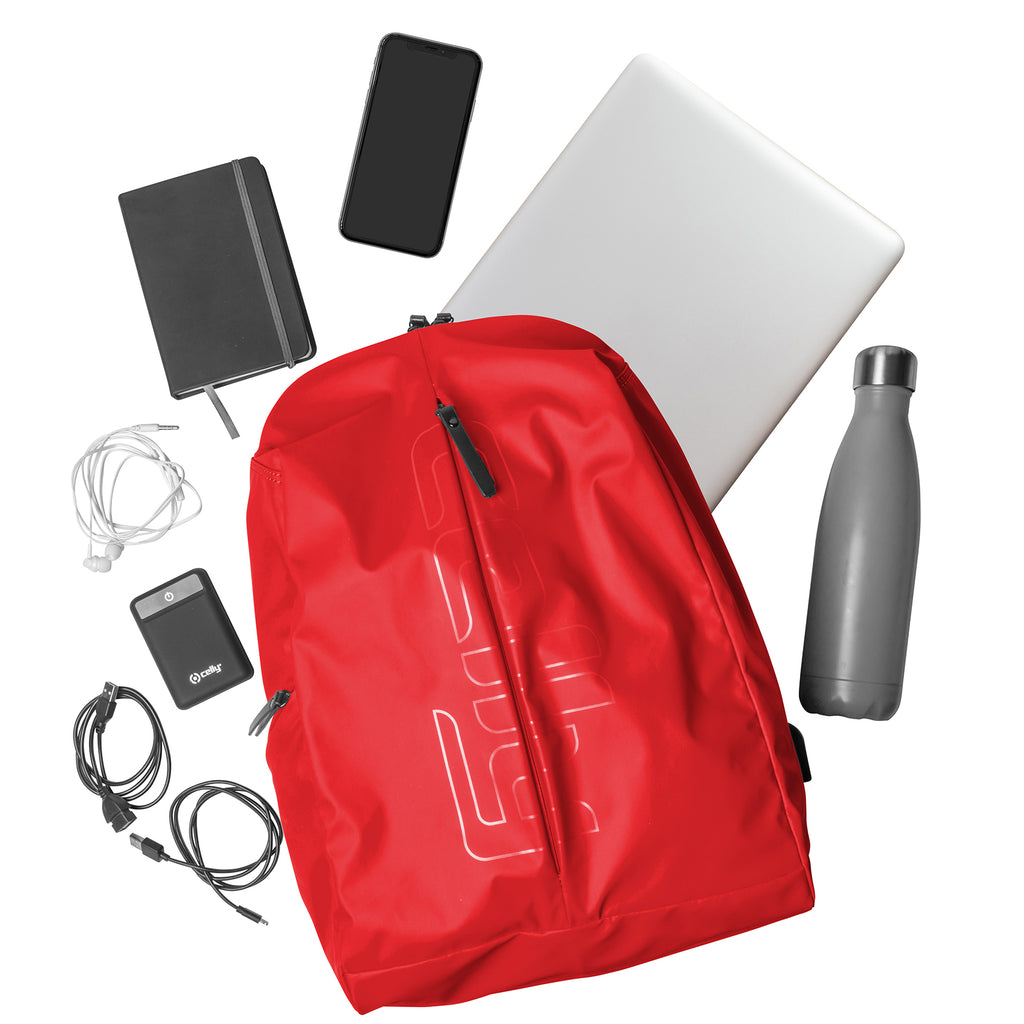 Celly Zaino Borse / Custodie Notebook - Funkyback - BACKPCK14" Red