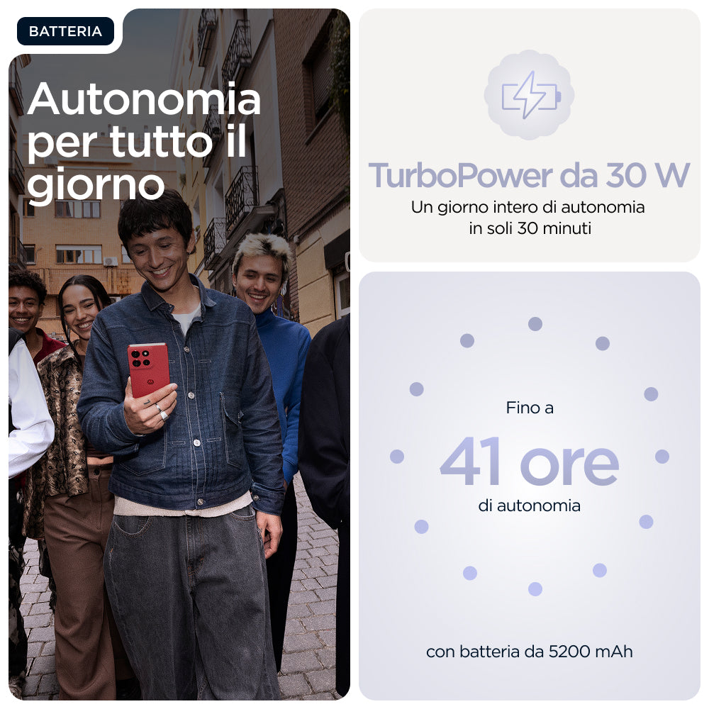 Motorola Moto G86 8+256GB 6.67" 5G Cosmic Sky DS Tim