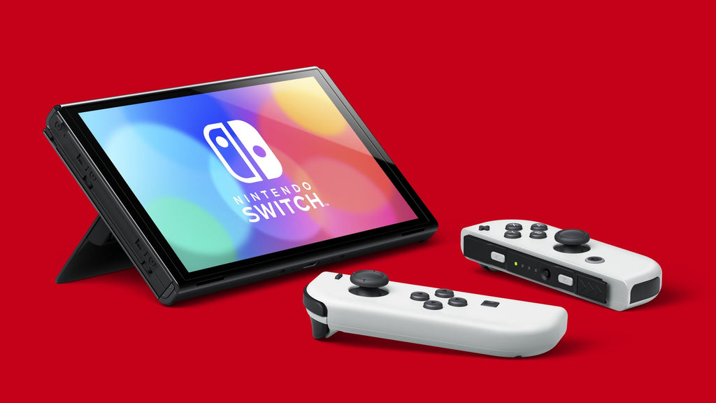 Nintendo Switch OLED 64GB 7" Bianco/nero
