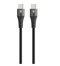 Sgs Cloth PD Cavo Dati/carica 100W Type C / Type C 1 Metro Black