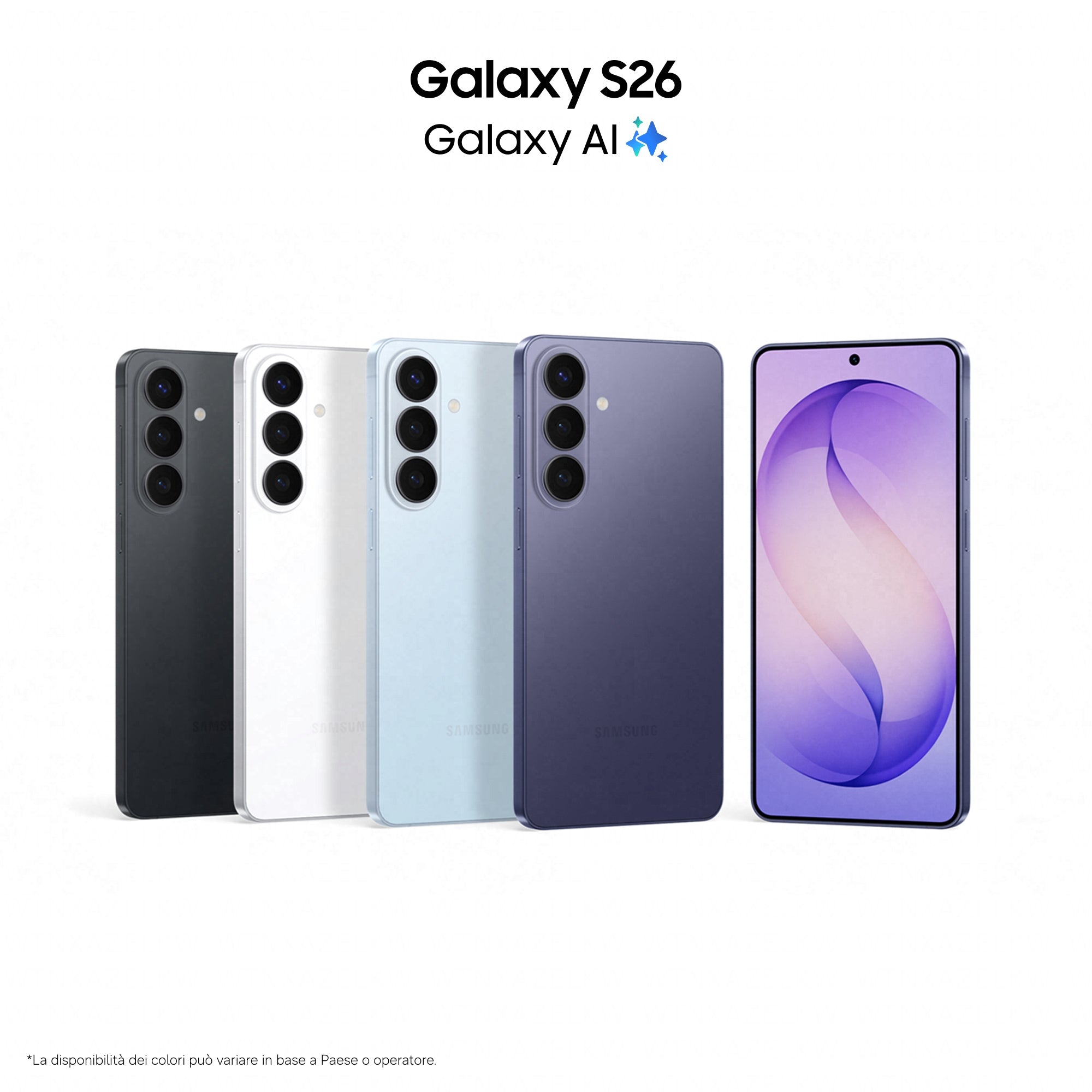 Samsung Galaxy S26 12+256GB 6.9" Cobalt Violet SM-S942B/DS