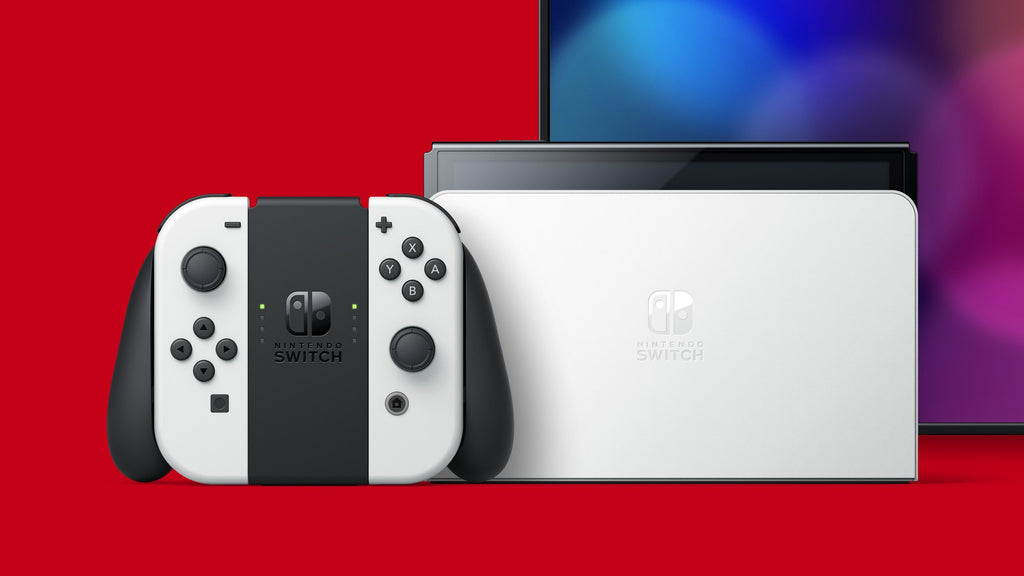 Nintendo Switch OLED 64GB 7" Bianco/nero