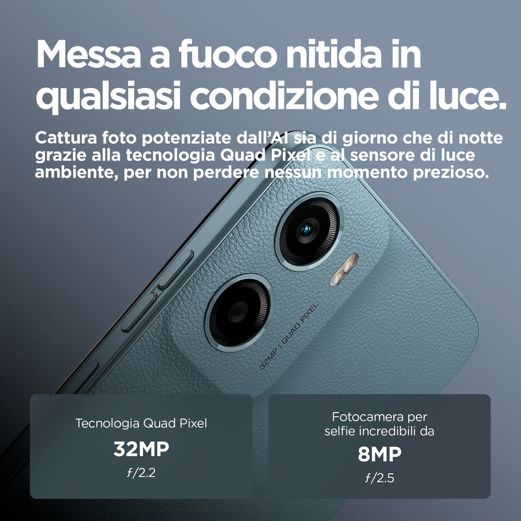 Motorola Moto E15 2+64GB 6.67" Misty Blue EU