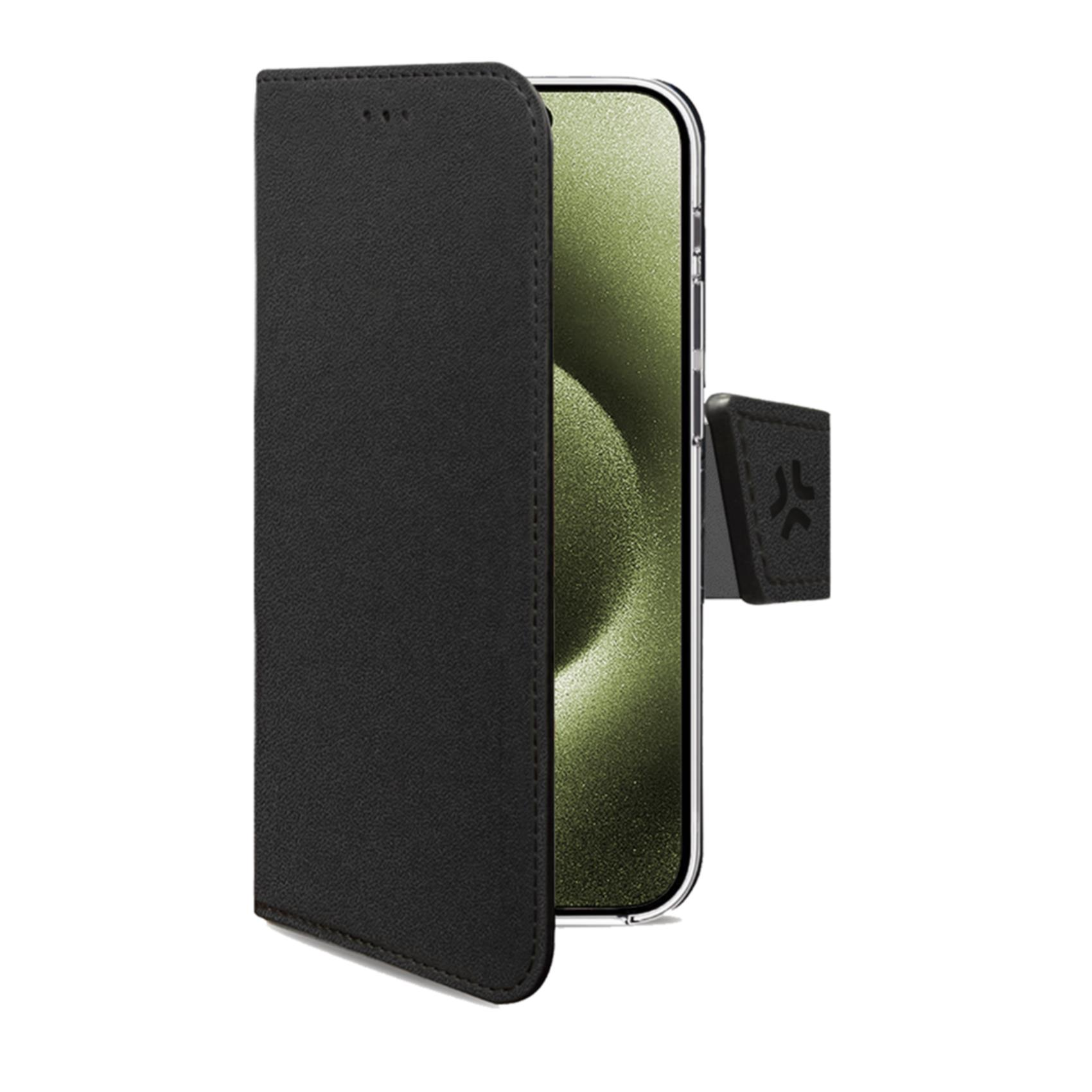 Celly Custodie - Wally - Apple iPhone 16 [iPhone 16 Cases] Black