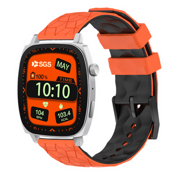 Smartwatch Sgs 1 One Moment Con Funzione Telefono Silver Orange
