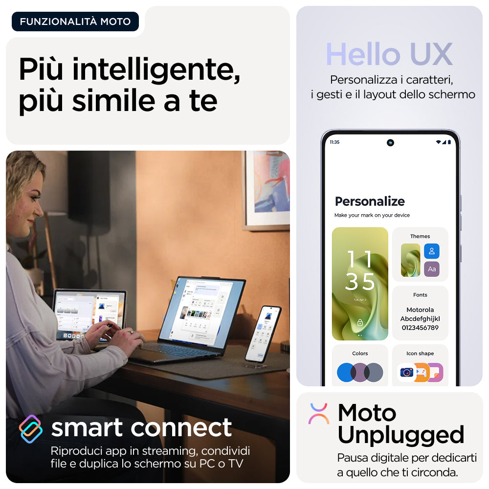 Motorola Moto G86 8+256GB 6.67" 5G Cosmic Sky DS Tim