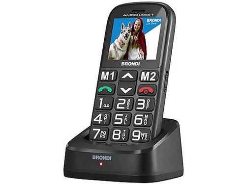 Brondi Amico Unico + Base Grandi Tasti Nero
