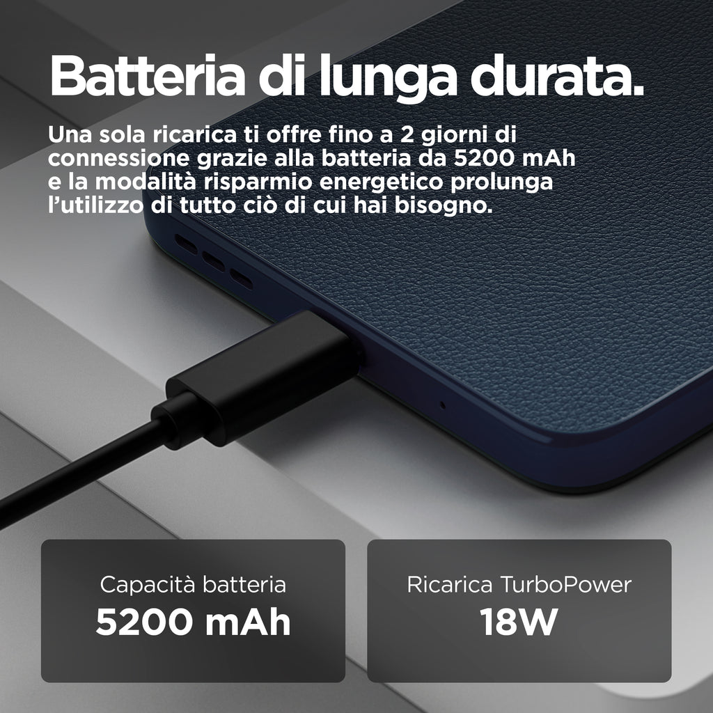 Motorola Moto E15 2+64GB 6.67" Denim Blue ITA